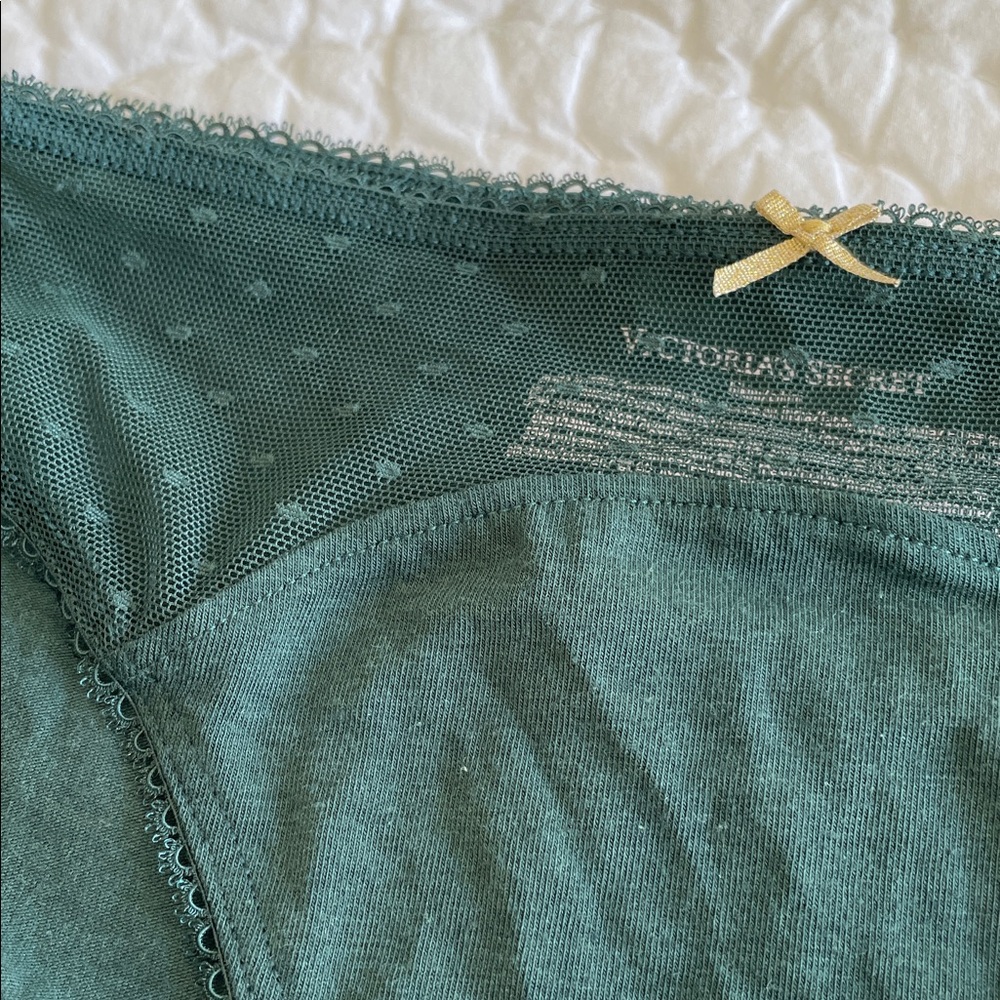 Victoria's Secret Dark Green Bikini Underwear
